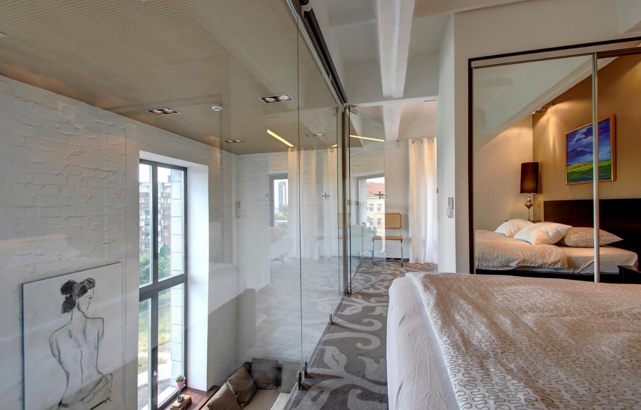 Loft 65 Panoramic View Apartment Vilnius Exterior photo